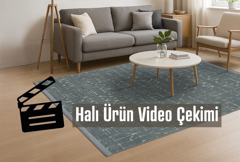halı ürün video çekimi